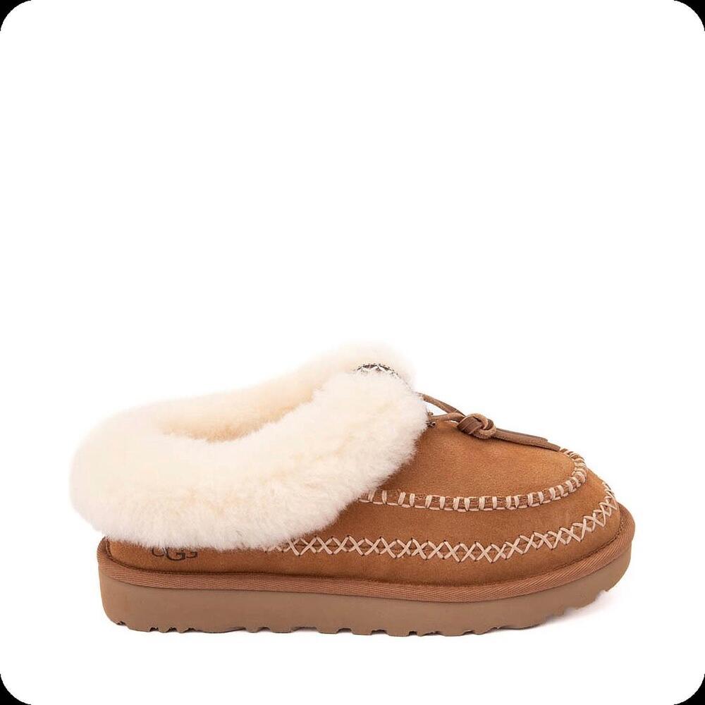NEW UGG women's tasman alpine slipper in chestnut - Picture 4 of 4